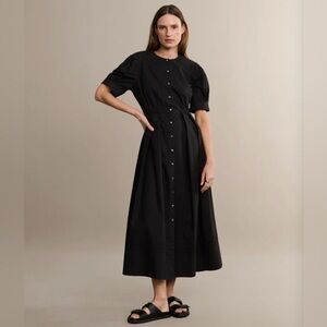 NWT! Jenni Kayne | Harper Dress | Black | 100% Italian Cotton | Medium